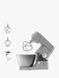 Kenwood KVC3100S Chef Stand Mixer, Silver, Silver