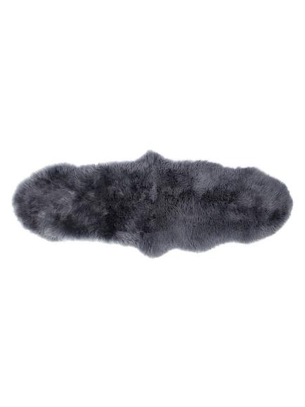 John Lewis Sheepskin Rug Double, Steel
