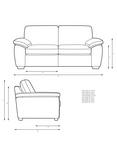 John Lewis Camden Medium 2 Seater Sofa