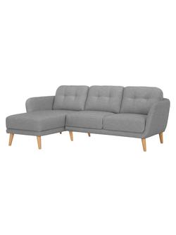 John Lewis Arlo 5+ Seater LHF Chaise End Sofa - view 2, 