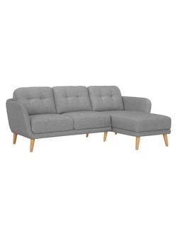 John Lewis Arlo 5+ Seater RHF Chaise End Sofa - view 2, 