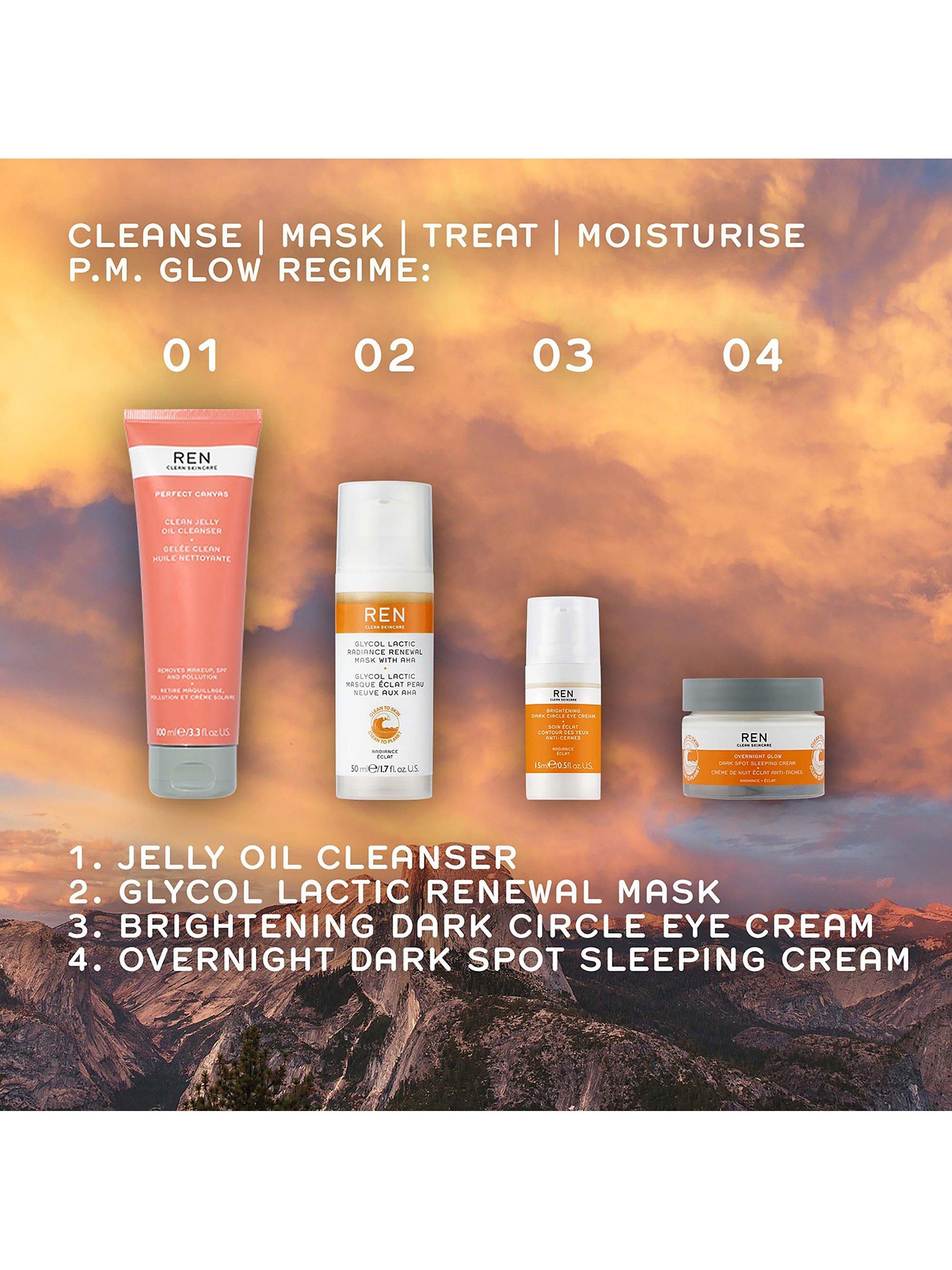 Product image 5 of 7, which shows REN Clean Skincare Glycol Lactic Radiance Renewal Mask, 50ml