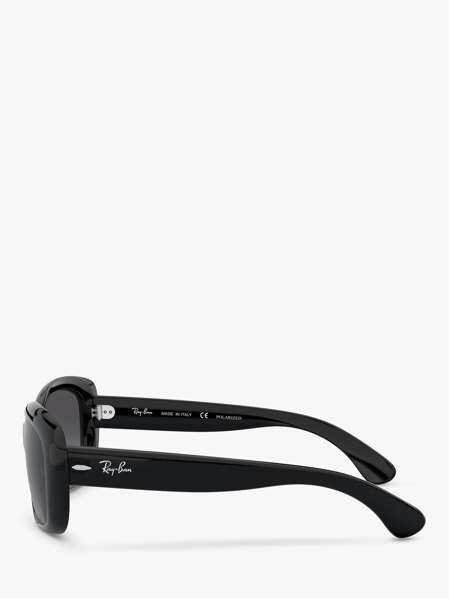 Ray Ban RB4101 Polarised Jackie Ohh Rectangular Sunglasses