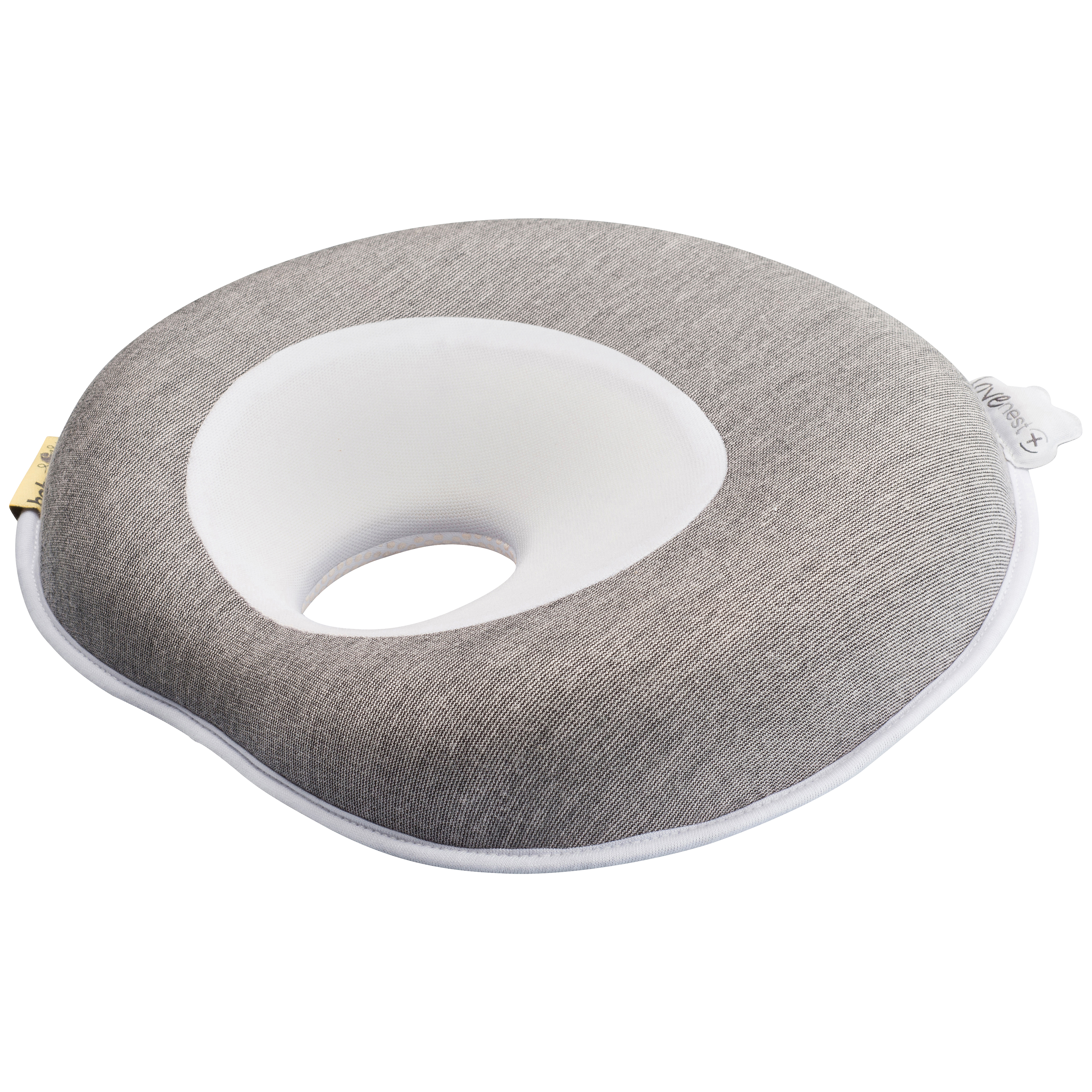 Babymoov Lovenest Ergonomic Baby Pillow Headrest Smokey Grey
