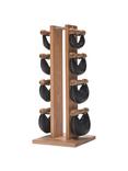 NOHRD Swing Bell Weights Tower Set, Oak
