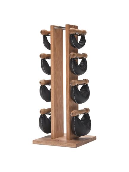 NOHRD Swing Bell Weights Tower Set, Oak