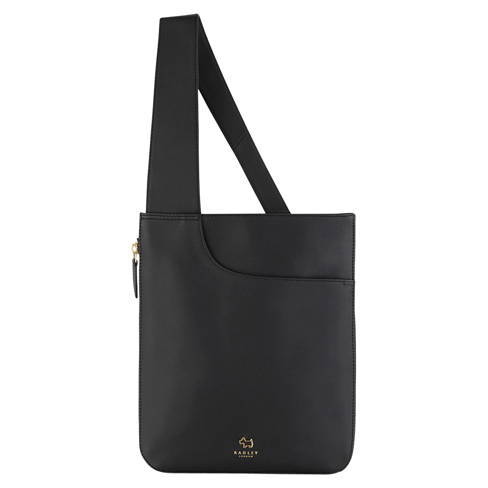 Radley Pocket Bag Leather Medium Cross Body Bag, Black