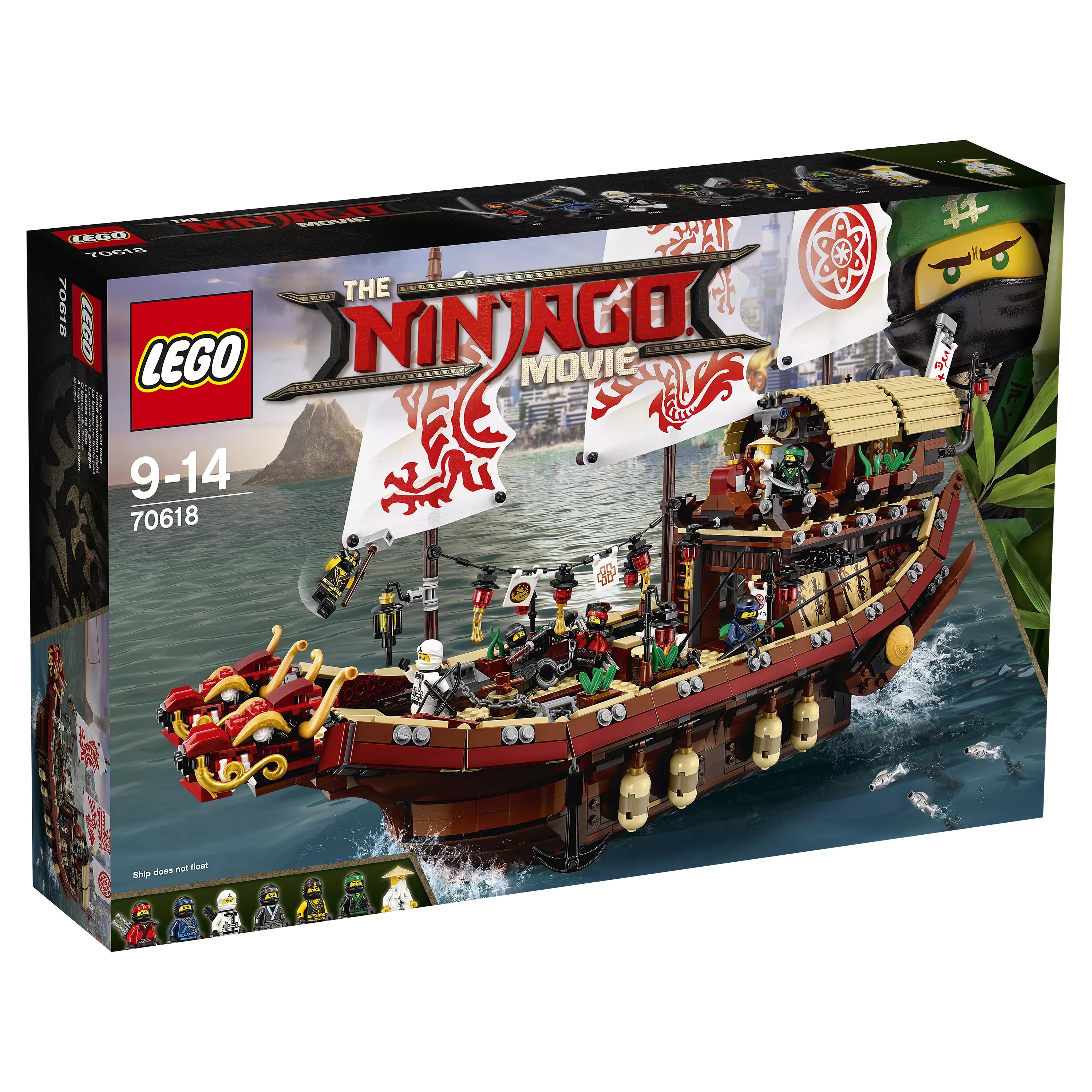 The Lego Ninjago Movie 70618: Destiny's top Bounty