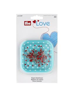 Prym Love Magnetic Glasshead Pins and Cushion - view 2, Multi
