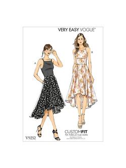 Vogue Very Easy Women's Dresses Sewing Pattern, 9252, 