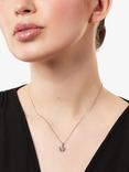 Jools by Jenny Brown 3 Link Cubic Zirconia Pendant Necklace