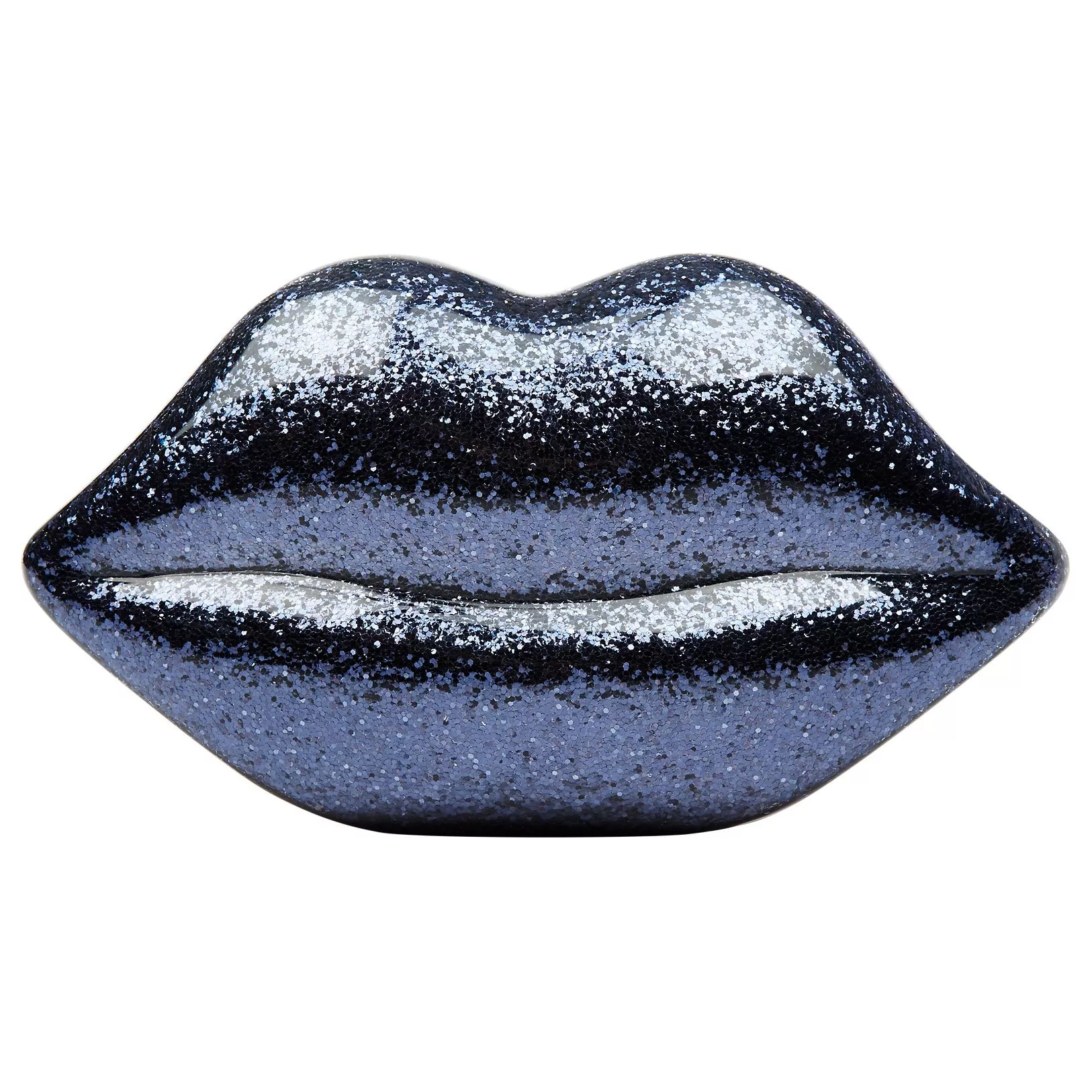 Lulu Guinness Perspex Lips Clutch Bag