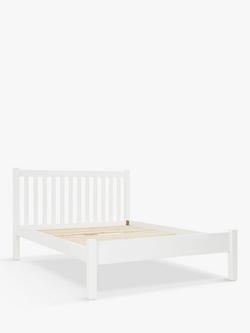 John Lewis Wilton Bed Frame, King Size, White