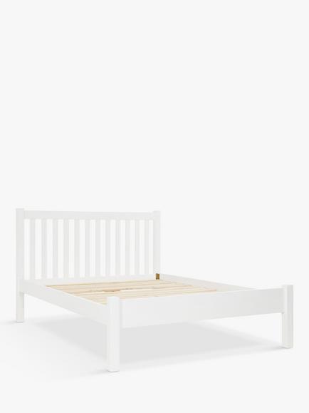 John Lewis Wilton Bed Frame, Small Double, White