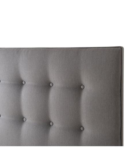 Silentnight Sleep Genius Strutted Headboard, King Size - view 2, Slate Grey