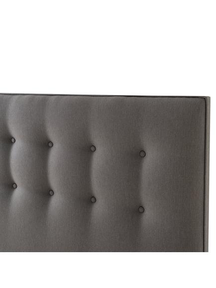 Silentnight Sleep Genius Full Height Headboard, Super King Size - view 2, Slate Grey