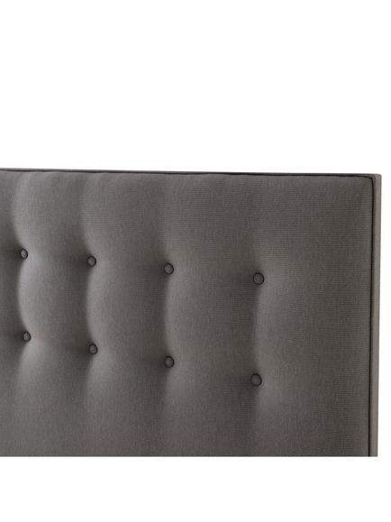 Silentnight Sleep Genius Full Height Headboard, Double - view 2, Slate Grey