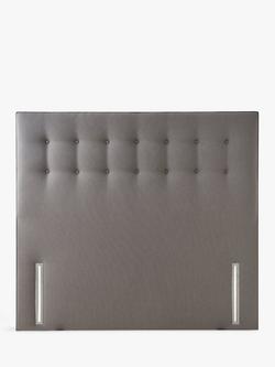 Silentnight Sleep Genius Full Height Headboard, King Size, Slate Grey