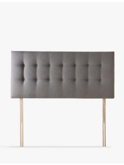 Silentnight Sleep Genius Strutted Headboard, Super King Size, Slate Grey