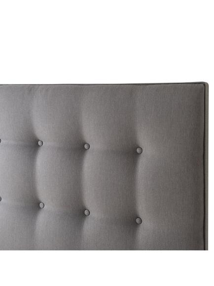 Silentnight Sleep Genius Strutted Headboard, Super King Size - view 2, Slate Grey
