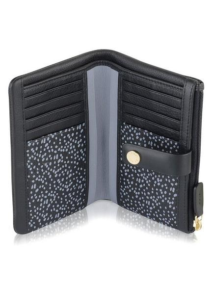 Radley Larks Wood Leather Medium Matinee Purse - view 2, Black