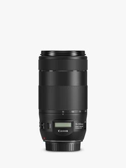 Canon EF 70-300mm f/4-5.6 IS II USM Telephoto Lens, Black