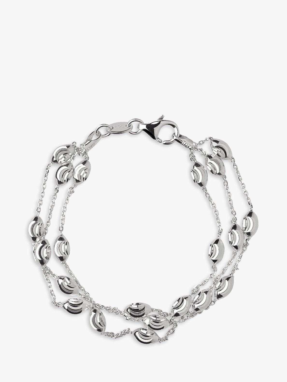 送税込【CRAFTD London】Elements Bead Bracelet (Silver)国内発 Elements Bead Bracelet (Silver)