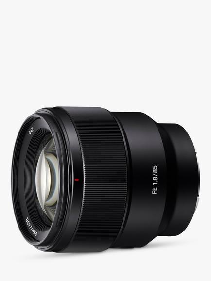 Sony SEL85F18 FE 85mm f/1.8 Telephoto Lens, Black