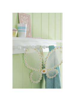 Great Little Trading Co Shaker Peg Rail, White - view 2, White