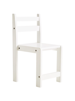 Great Little Trading Co Pied Piper Toddler Chair, White, White