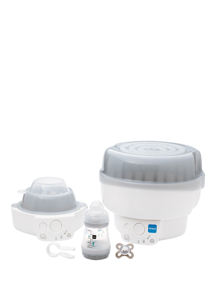 MAM 6 in 1 Electric Steriliser & Express Bottle Warmer, White
