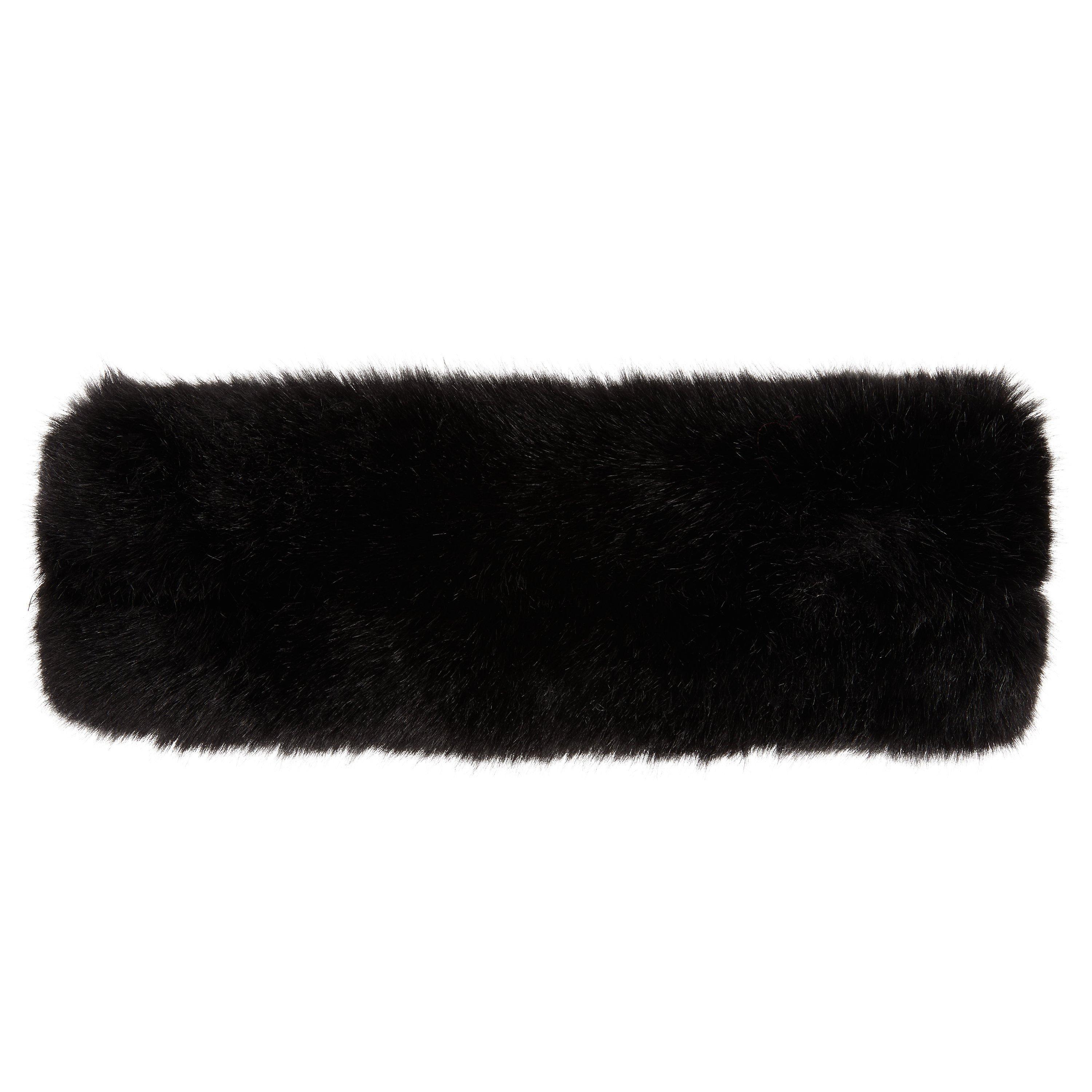 John Lewis & Partners Faux Fur Headband, One Size