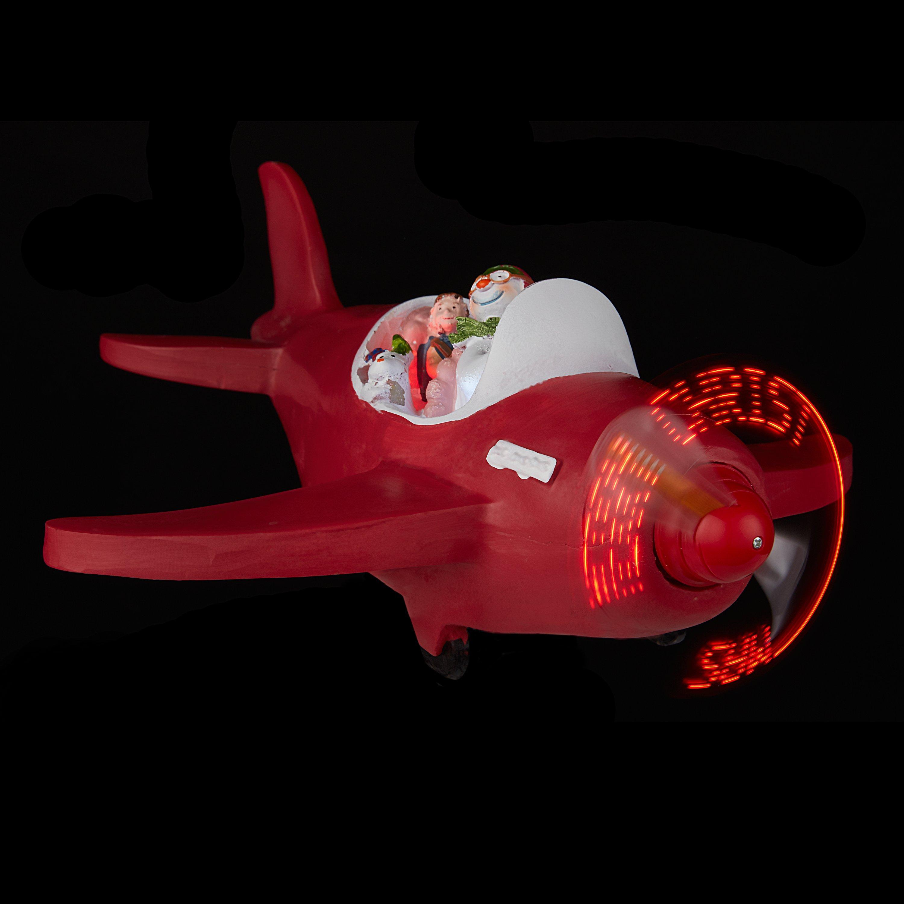 The Snowman, Snowman and Snowdog LED Plane