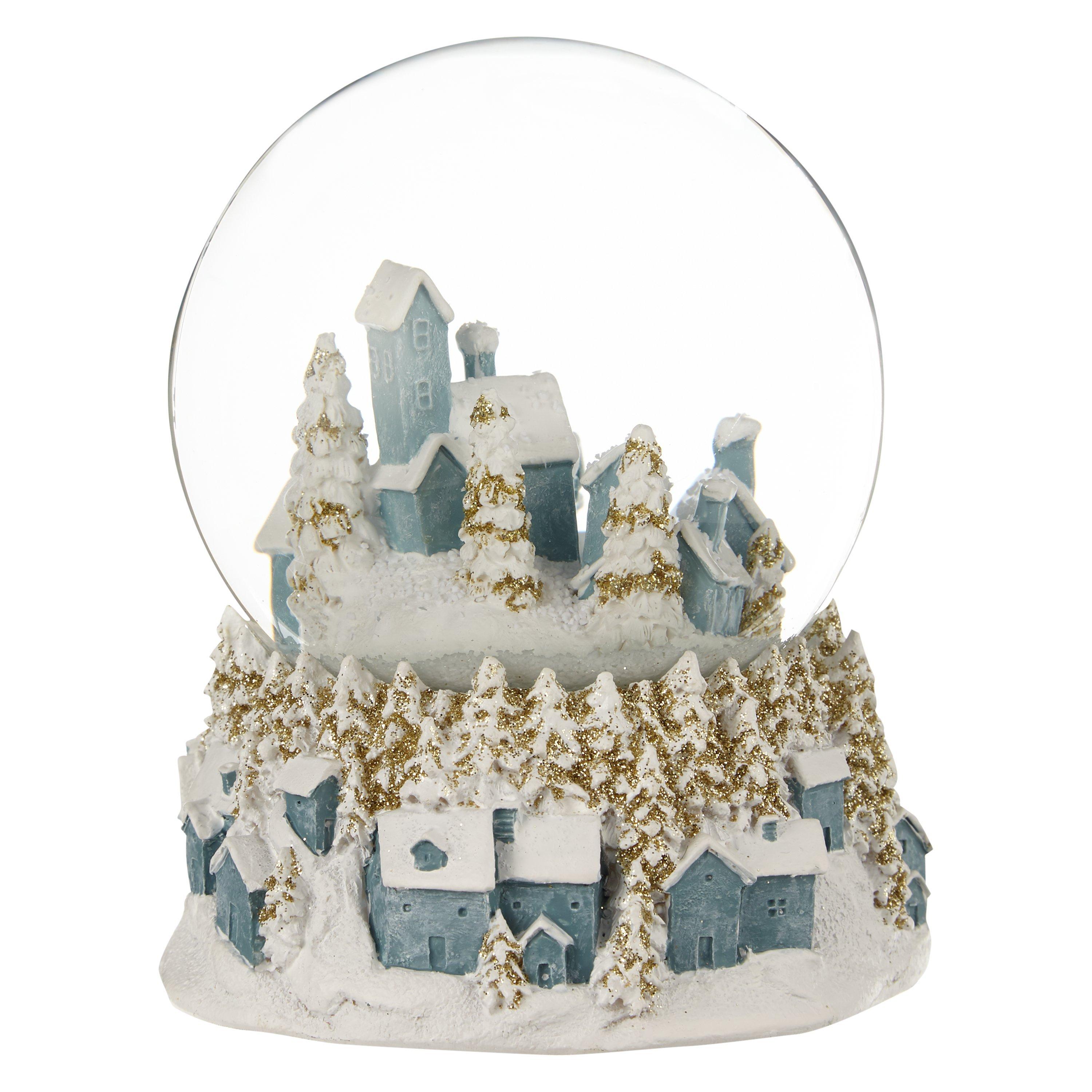 John Lewis Winter Palace Magical Village Snow Globe