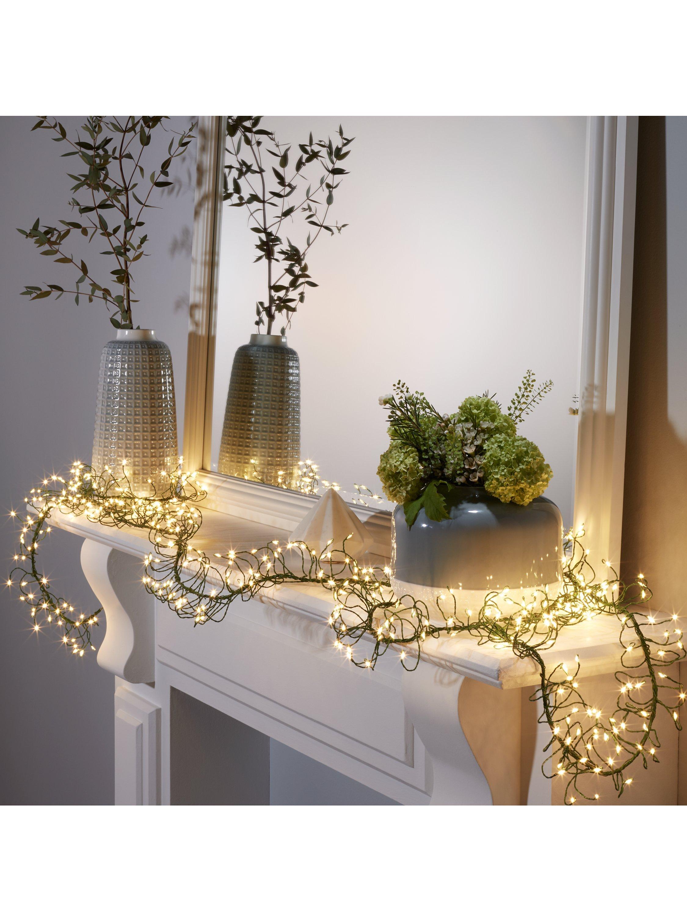 John Lewis Partners 480 LED Vine Lights Pure White 11m