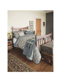 Morris & Co. Strawberry Thief Bedspread - view 2, Slate