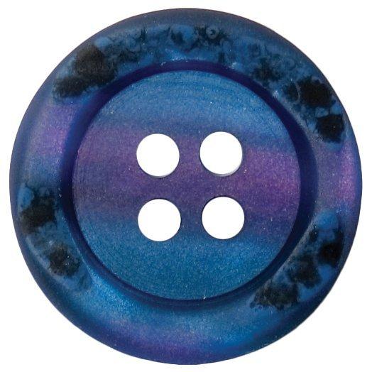 Groves Rimmed Button, 17mm, Pack of 4