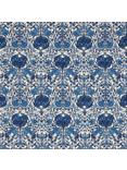 Peter Horton Textiles Art Deco Print Fabric, Blue