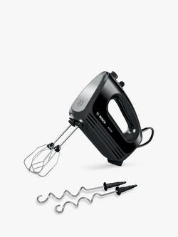 Bosch MFQ2420BGB CleverMixx Hand Mixer, Black, Black