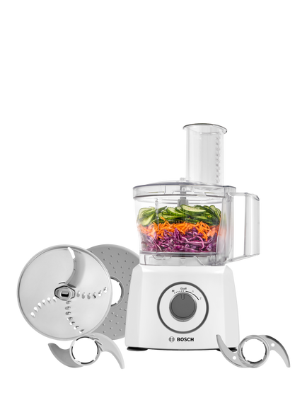 Bosch MCM3100WGB MultiTalent3 Food Processor, White, White
