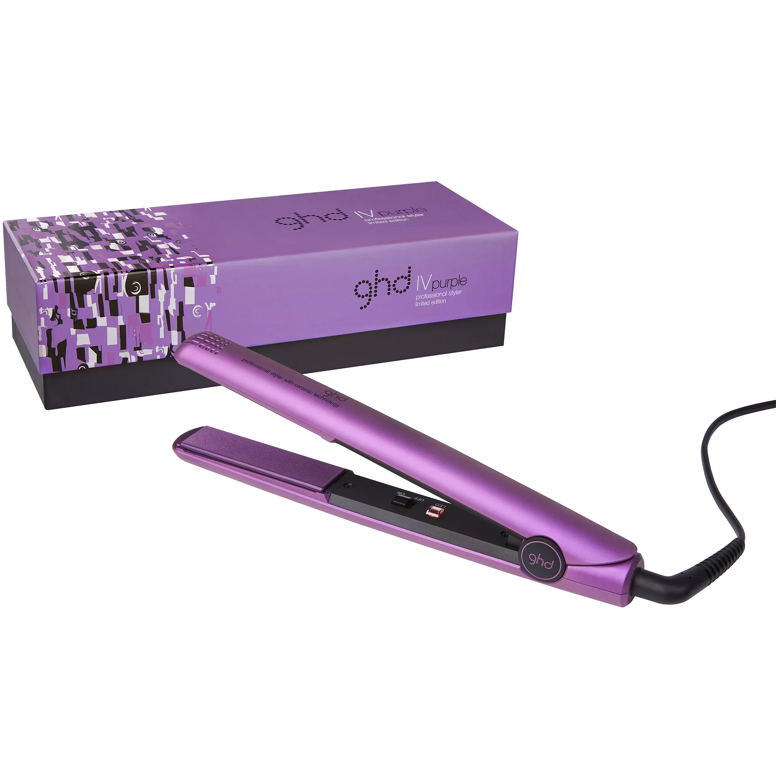 ghd IV Limited Edition Hair Styler Purple