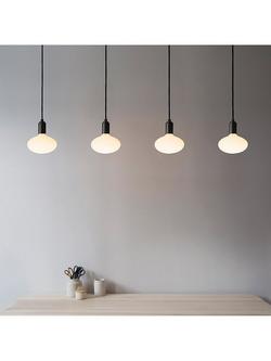 Tala Oval Porcelain 6W ES LED Dimmable Bulb - view 2, White