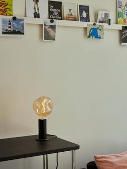 Tala Voronoi I 2W ES LED Dimmable Bulb, Clear - view 2, Clear / Gold