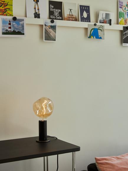 Tala Voronoi I 2W ES LED Dimmable Bulb, Clear - view 2, Clear / Gold