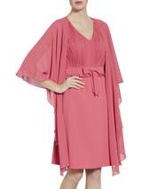 Gina Bacconi Olivia Floral Dress, Blush