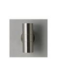 John Lewis Strom LED Outdoor Wall Light, Steel