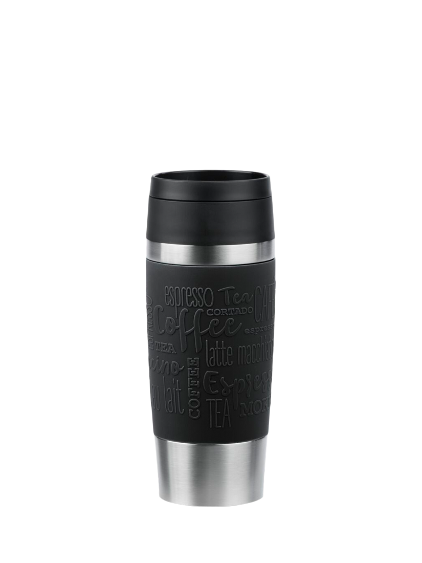 Tefal Leak-Proof Travel Mug, 360ml, Black