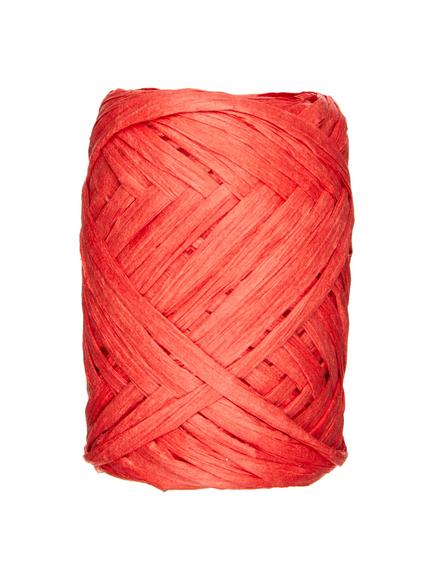 John Lewis Raffia Ribbon, 25m, Red x 2, 