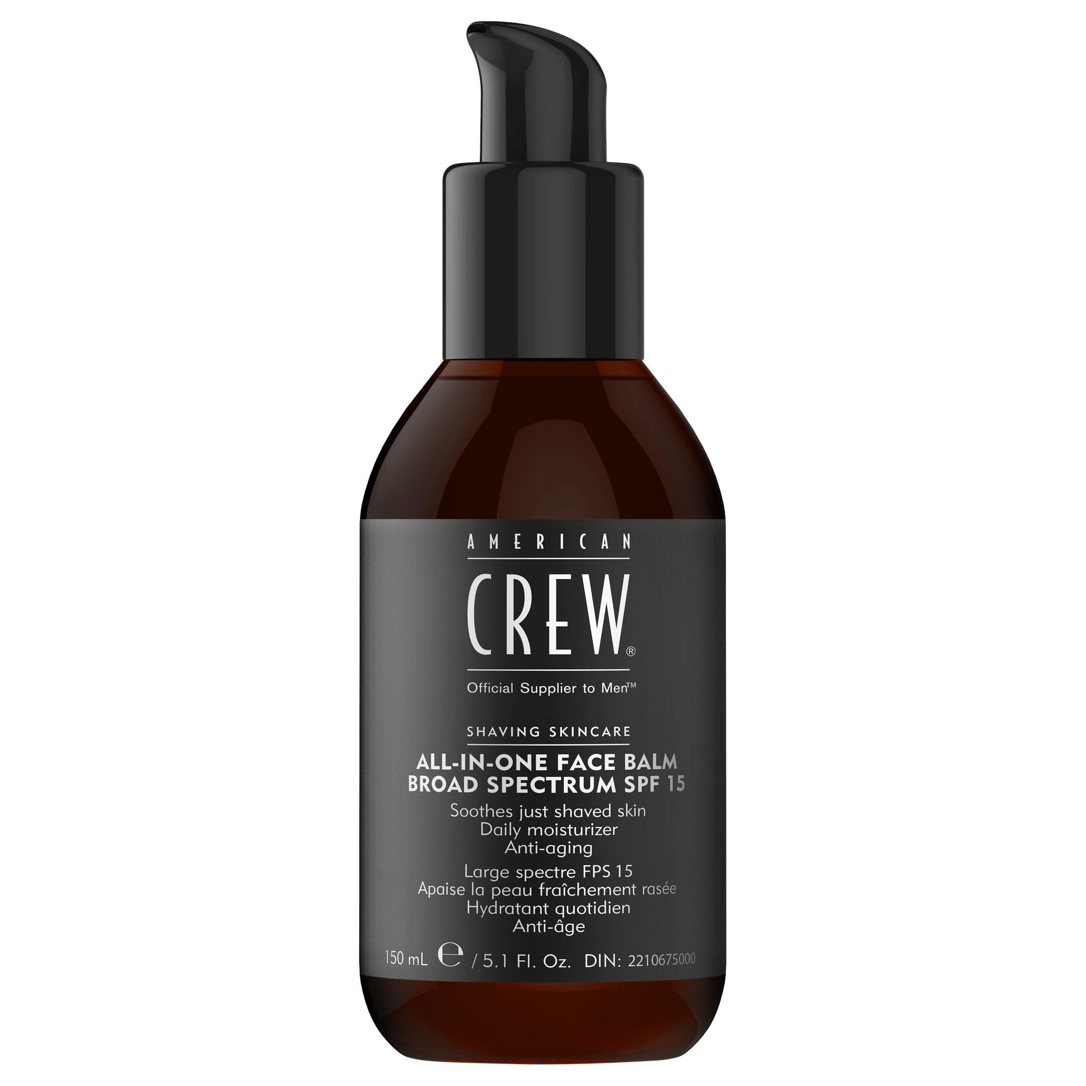 Product image 1 of 1, which shows American Crew All-In-One Face Balm Broad Specture SPF 15, 150ml