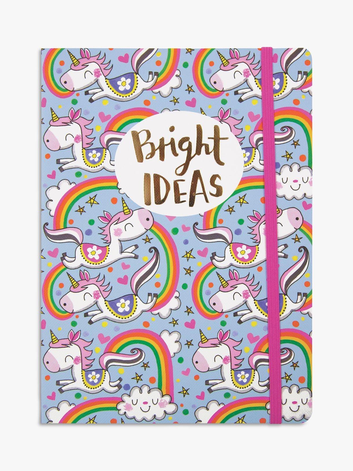 Rachel Ellen Unicorn A5 Notebook